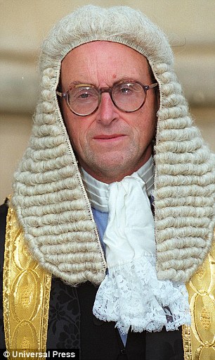 Key decision: Lord Justice Thorpe said it would be 'unprincipled' for the court to interfere with the previous ruling